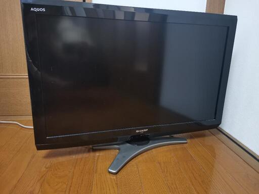 AQUOS 液晶カラーテレビ32V リモコン付き