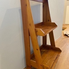 unico チーク材　シェルフの画像