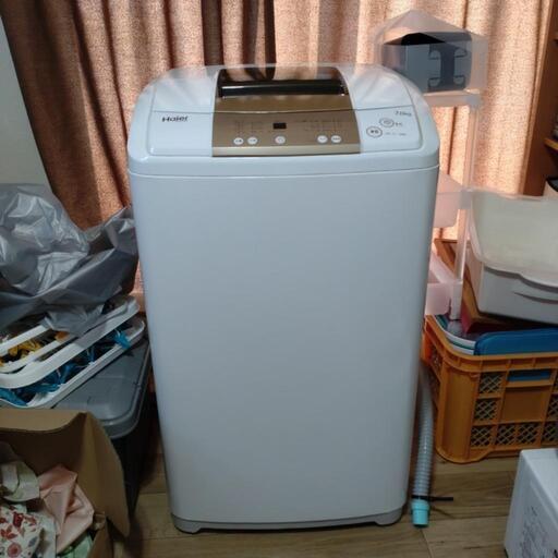 【終了】Haier 全自動洗濯機 7kg 風乾燥機能付き JW-K70M