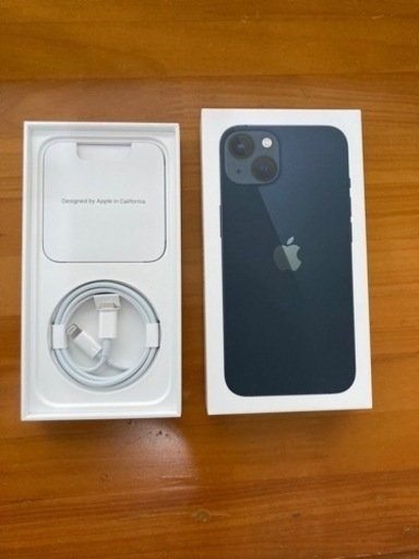 ほぼ新品iPhone13 ミッドナイト　simフリー　128GB