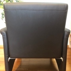 引き取り手が決まりました。ニトリ　合成皮革1人用ソファの画像