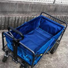 ジャンク品　キャンプカート　アウトドアワゴン　キャンプワゴン　折...