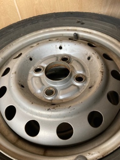 夏　4本セット 155/70R13 軽用　軽バン用　夏タイヤホイール付き