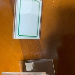 商談中　値下げ　カードスタンド　ネームプレートにも