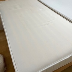 【無印良品】ベッドフレーム パイン材 2台セットの画像