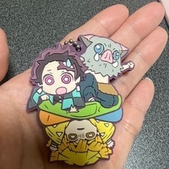 鬼滅の刃　ラバーキーホルダーの画像