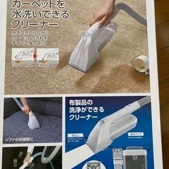 アイリスオーヤマ製リンサークリーナー　RNS-300 売りますの画像