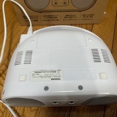 TOSHIBA CDラジオの画像