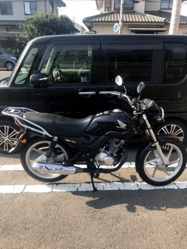 決まりました　125 cc honda