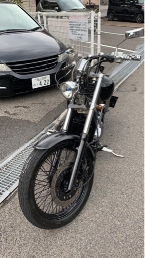 決まりました　400cc honda steed