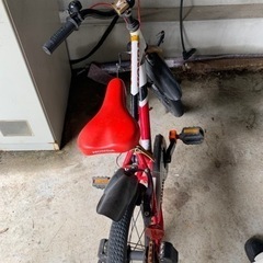 【取引終了】子供用自転車　16インチ　HONDA  ペダル外して練習可能の画像
