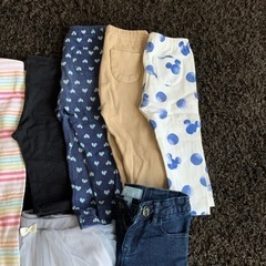 女の子　ズボンレギンス　80〜90の画像