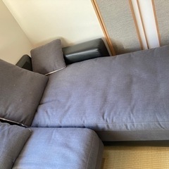 L字型ソファーの画像