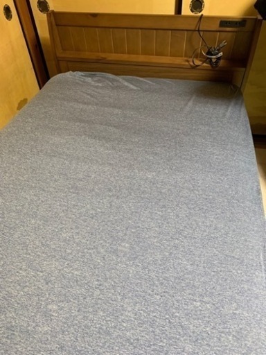 美品★ニトリのシングルベッド★マットレス付き