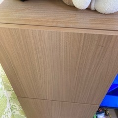 ニッセン　三段　収納家具　難ありの画像