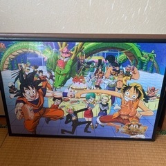【お話中】パズル　完成品　ドラゴンボール　ワンピース　ディズニー　キングダムハーツ　の画像