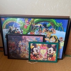 【お話中】パズル　完成品　ドラゴンボール　ワンピース　ディズニー...