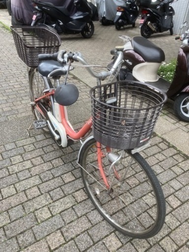 ヤマハ パス / 電動アシスト自転車 / バッテリー弱いため格安 / バッテリー ２個つきです。