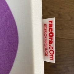 【値下げしました】マリメッコ ファブリックパネル　時計つきの画像