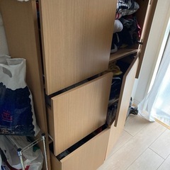ニッセン　収納家具　３段２列　難ありの画像