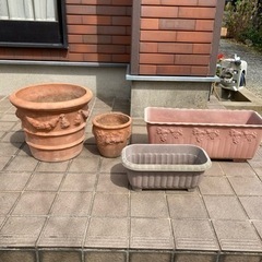 テラコッタ鉢＋プランター