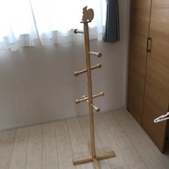 キッズ　ハンガーラック　リスの画像