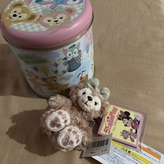 ダッフィーチョコ缶&マスコット＋オマケ