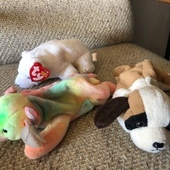 ぬいぐるみ　動物シリーズ　3個セットの画像