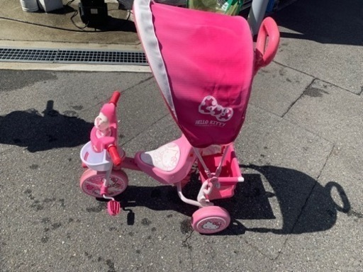 キティちゃん 三輪車