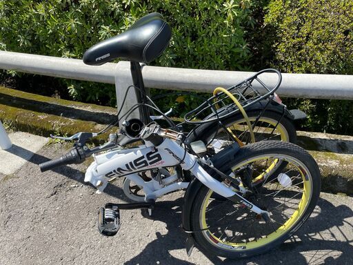 折りたたみ自転車　FINISS　ギア7速　No.77　〖リサイクルショップどりーむ鹿大前店〗