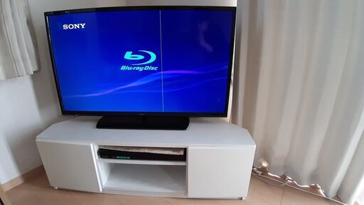 【特別処分価格】500GBブルーレイプレーヤー、AQUOS40型テレビ、テレビ台