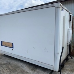 No.594 保冷バン 2ｔ 車 アルミ 箱 バイク 倉庫 トラック コンテナ 米 保管庫 物置 DIYの画像