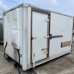 No.594 保冷バン 2ｔ 車 アルミ 箱 バイク 倉庫 トラック コンテナ 米 保管庫 物置 DIYの画像