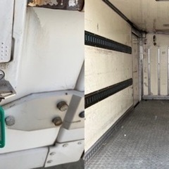 No.594 保冷バン 2ｔ 車 アルミ 箱 バイク 倉庫 トラック コンテナ 米 保管庫 物置 DIYの画像