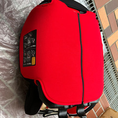 日本育児　ハイバックブースター　赤　1〜11歳の画像