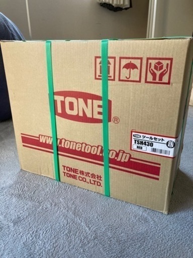 <新品未開封>TONE (トネ) ツールセット 差込角12.7mm 52点セット TSH430 RED