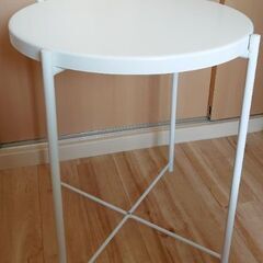 IKEA GLADOM グラドム トレイテーブル ホワイトの画像