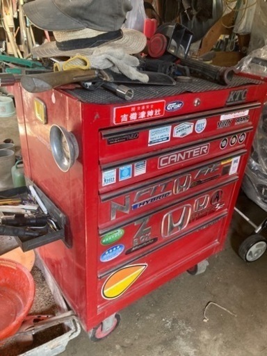 お引き取り中 KTC ツールキャビネット skx3705 (5段)