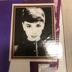 番号で塗り絵　オードリーヘップバーンの画像