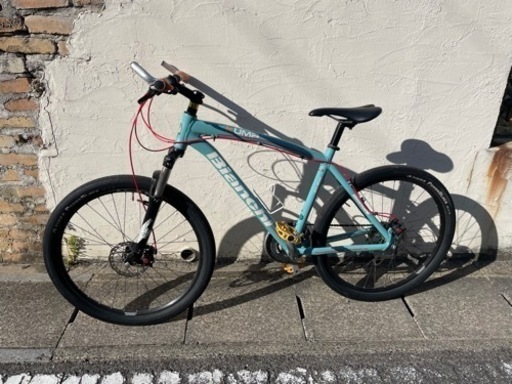 ビアンキ　マウンテンバイク　自転車　サイクリング　地元　