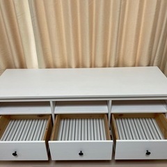 IKEA テレビ台　ホワイト148x47x57 cmの画像