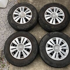 日産 nv350キャラバン 195/80R15 スチール ホイー...