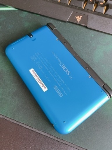 「ニンテンドー3DS LL ブルー×ブラック」