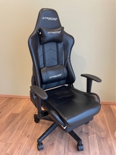GTRACING ゲーミングチェア オットマン付き