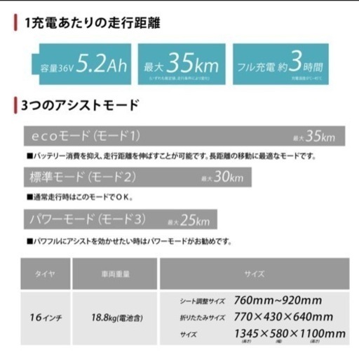 【取りに来れる方限定】折り畳み電動アシスト自転車