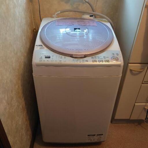 シャープ洗濯機（８kg）