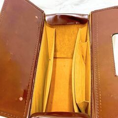 PRESTO社鍵レザーパイロットケースフライトケース書類アタッシュケーストランク...の画像