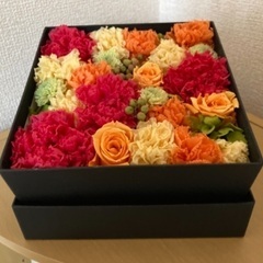 フラワーアレンジメント　造花