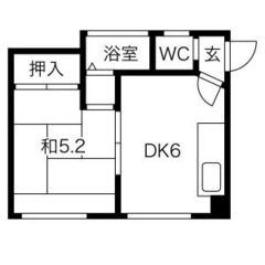 敷金・礼金ゼロ!★駅チカ★成約特典あり! 小沼ビル303 札幌市北区北三十二条西４丁目3-23  札幌ホームプラスリサイクル 白石区の画像