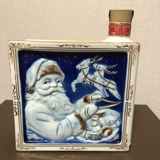 サントリー ブランデーX.Oデラックス  クリスマスブックボトル